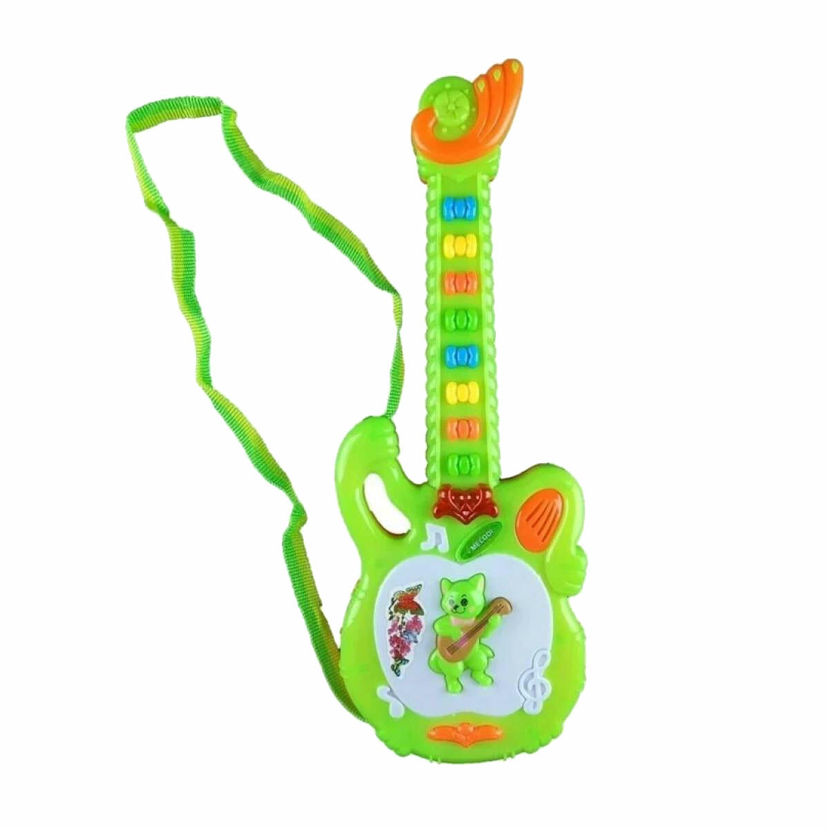 Canali Oyuncak Efsane Gitar 40 cm | Türkçe Şarkılı ve Sesli Eğitici Çocuk Gitarı | Yerli Üretim İlk Müzik Aletim