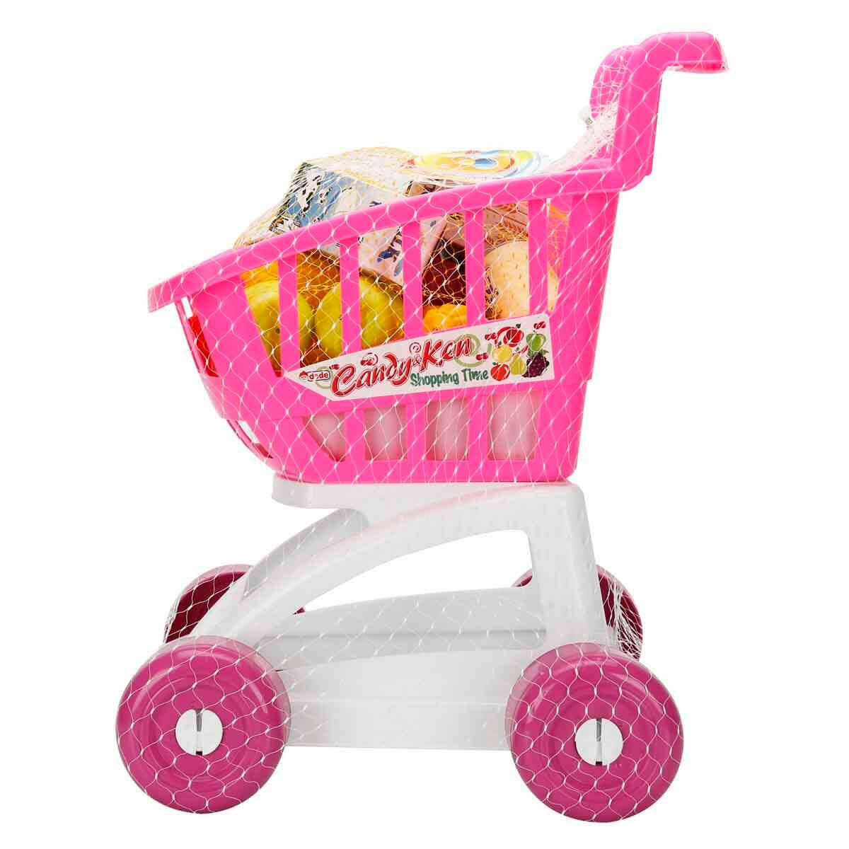 Candy ve Ken Dolu Market Alışveriş Arabası | Rol Yapma Oyunuyla El-Göz Koordinasyonu Geliştirme