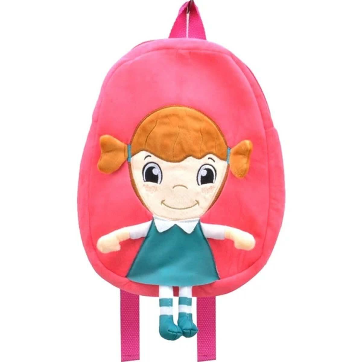 Canım Kardeşim Müge Peluş Çanta 30 cm | Selay Oyuncak Lisanslı Peluş Sırt Çantası | Yumuşak Figürlü Çocuk Çantası