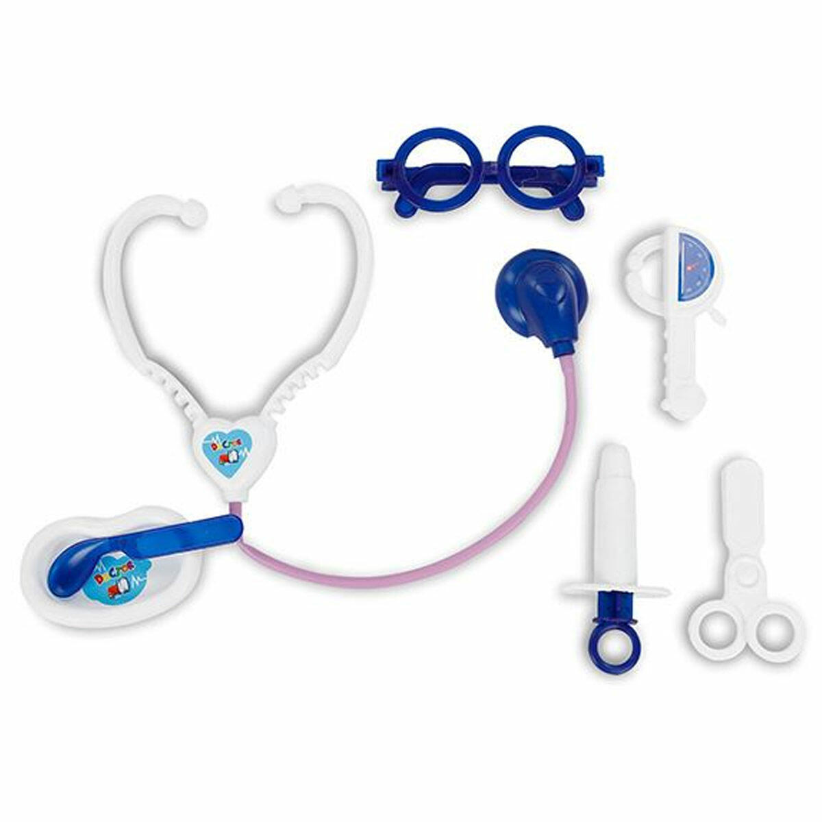 Çantada Doktor Seti | 7 Parça Aksesuarlı Eğitici Doktor Oyuncağı | Taşınabilir Doktor Çantası Seti