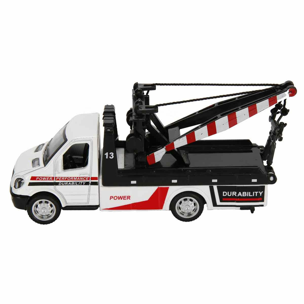 Çek Bırak Diecast Çekici Kamyon Araçlar – Metal Gövdeli 11,5 cm Araç