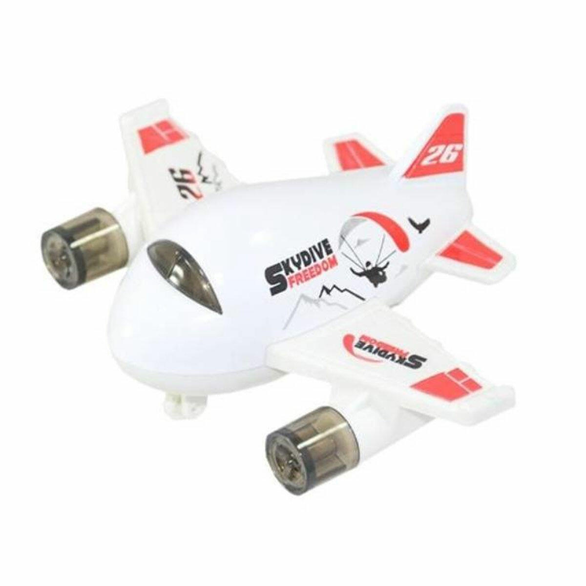 Çek Bırak Metal Uçak 9 cm | Dayanıklı Yapısıyla Motor Becerilerini Geliştiren Eğlenceli Oyuncak