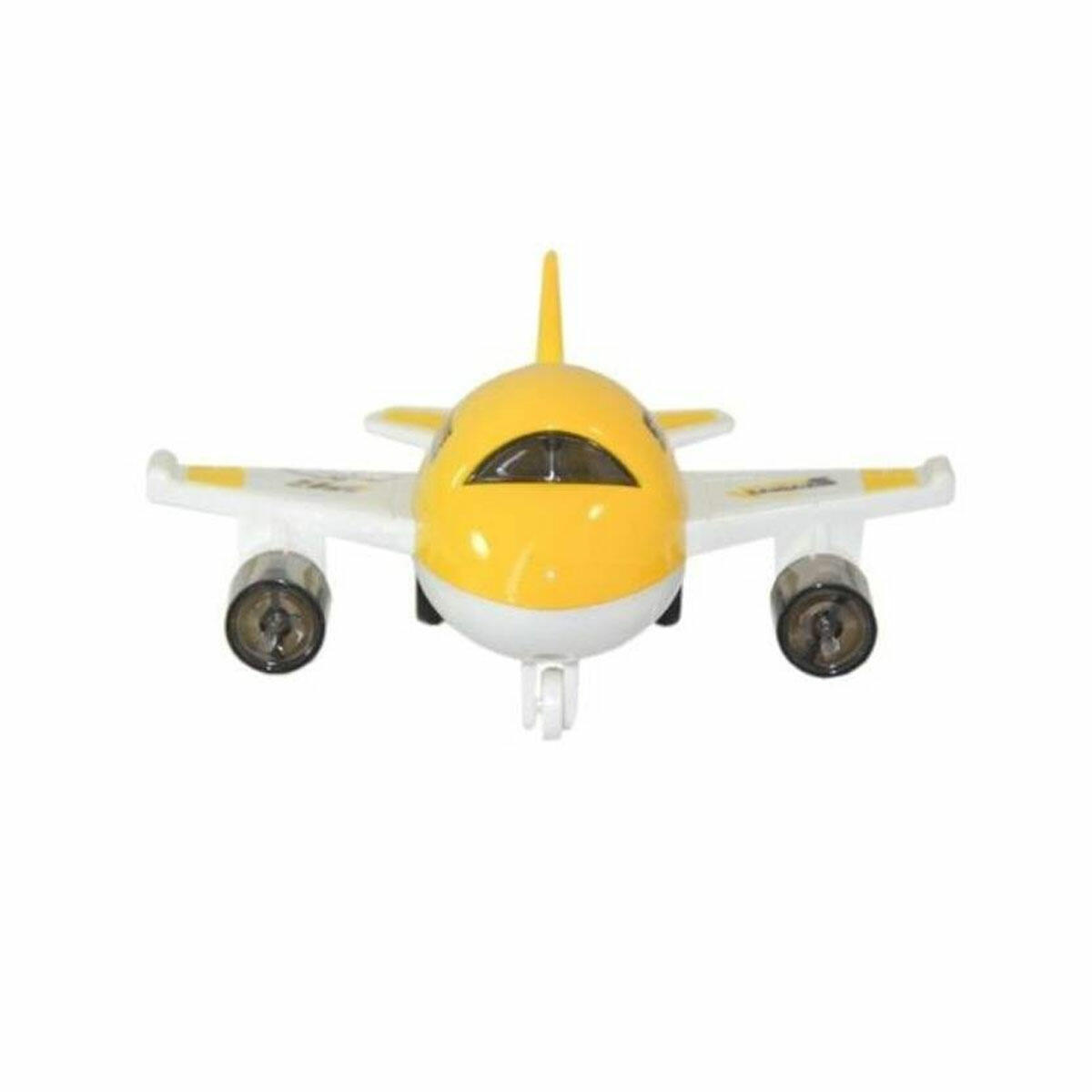 Çek Bırak Metal Uçak 9 cm | Dayanıklı Yapısıyla Motor Becerilerini Geliştiren Eğlenceli Oyuncak