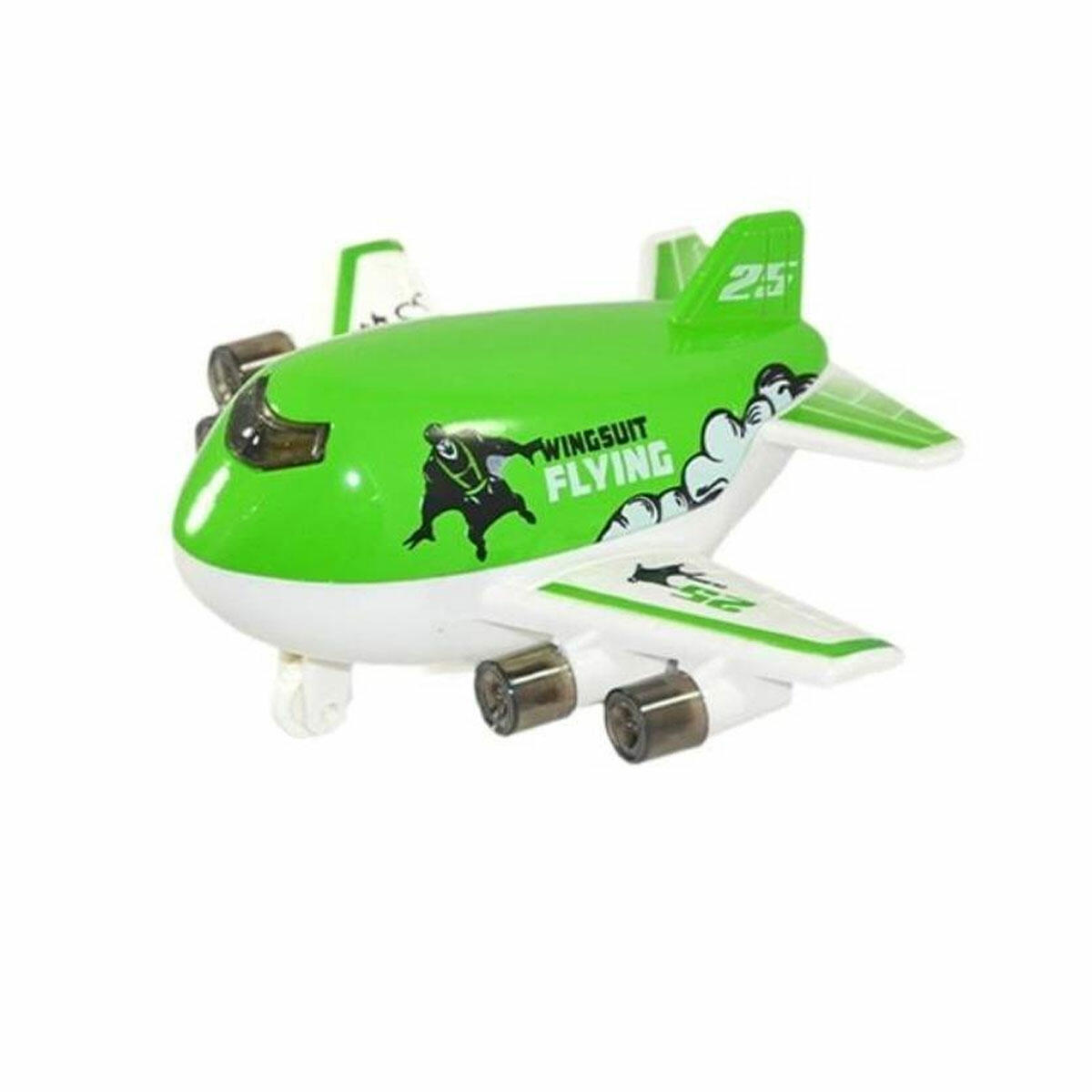 Çek Bırak Metal Uçak 9 cm | Dayanıklı Yapısıyla Motor Becerilerini Geliştiren Eğlenceli Oyuncak