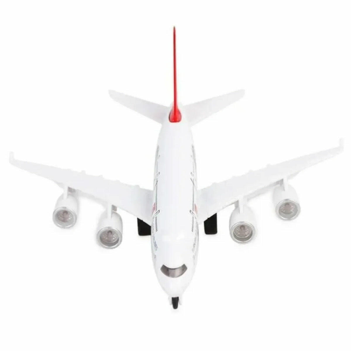 Çek Bırak Işıklı Sesli Metal Kırmızı THY Yolcu Uçağı Orta Boy | Gerçekçi Efektlerle Hayal Gücünü Geliştirin