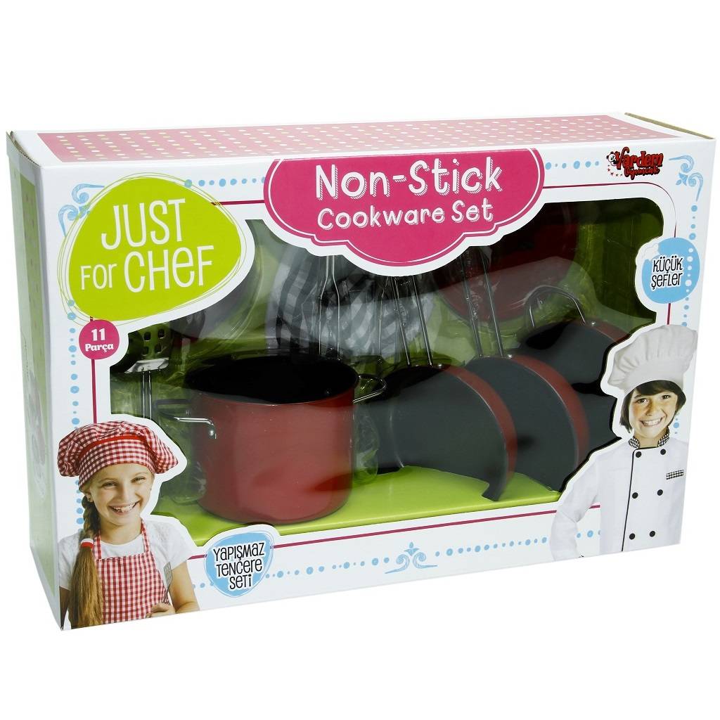 11 Parça Metal Tencere Tava Seti