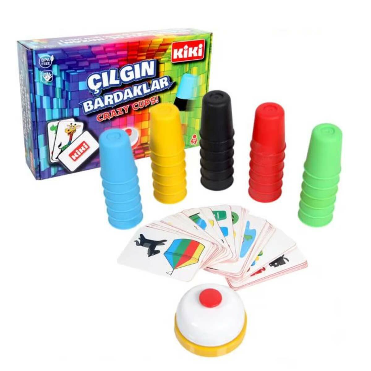 Çılgın Bardaklar Zeka Oyunu | Hızlı Dizme Ve Refleks Oyunu | 2-7 Oyuncu Kapasiteli Aile Akıl Oyunu