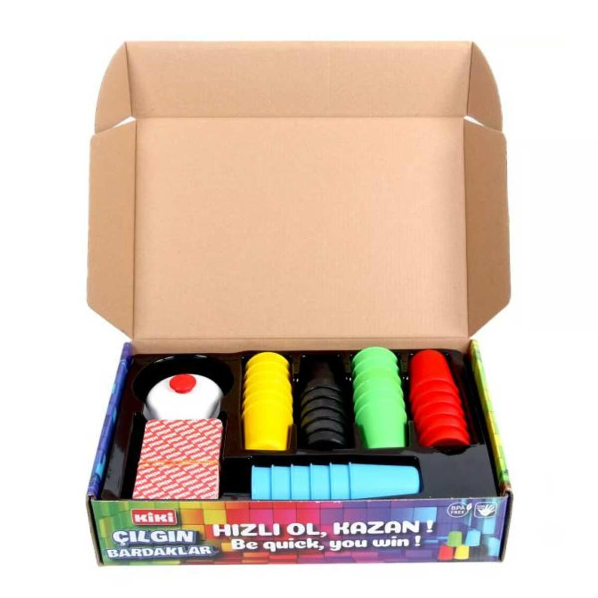 Çılgın Bardaklar Zeka Oyunu | Hızlı Dizme Ve Refleks Oyunu | 2-7 Oyuncu Kapasiteli Aile Akıl Oyunu