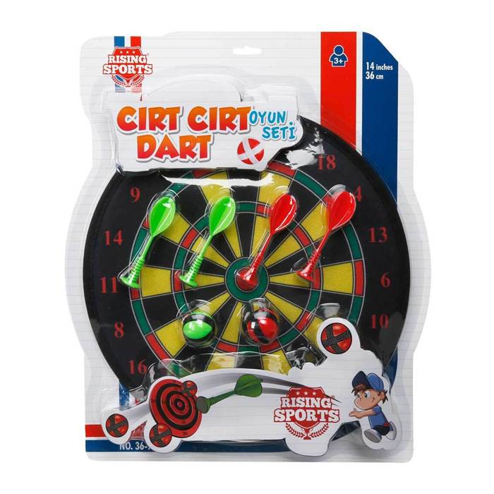 Rising Sports Cırt Cırtlı Dart Oyun Seti 36 cm