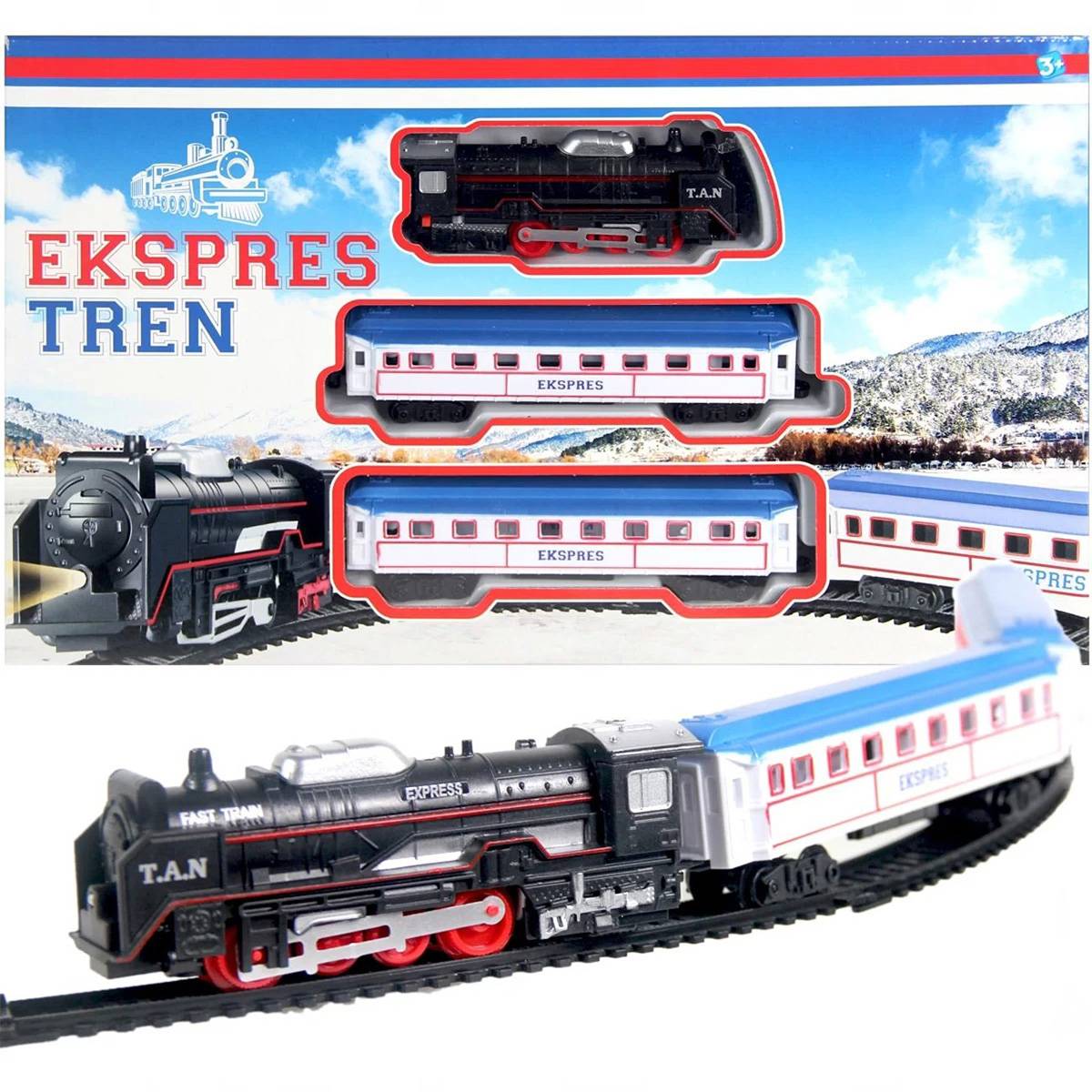 Canem Oyuncak Express Tren Pilli