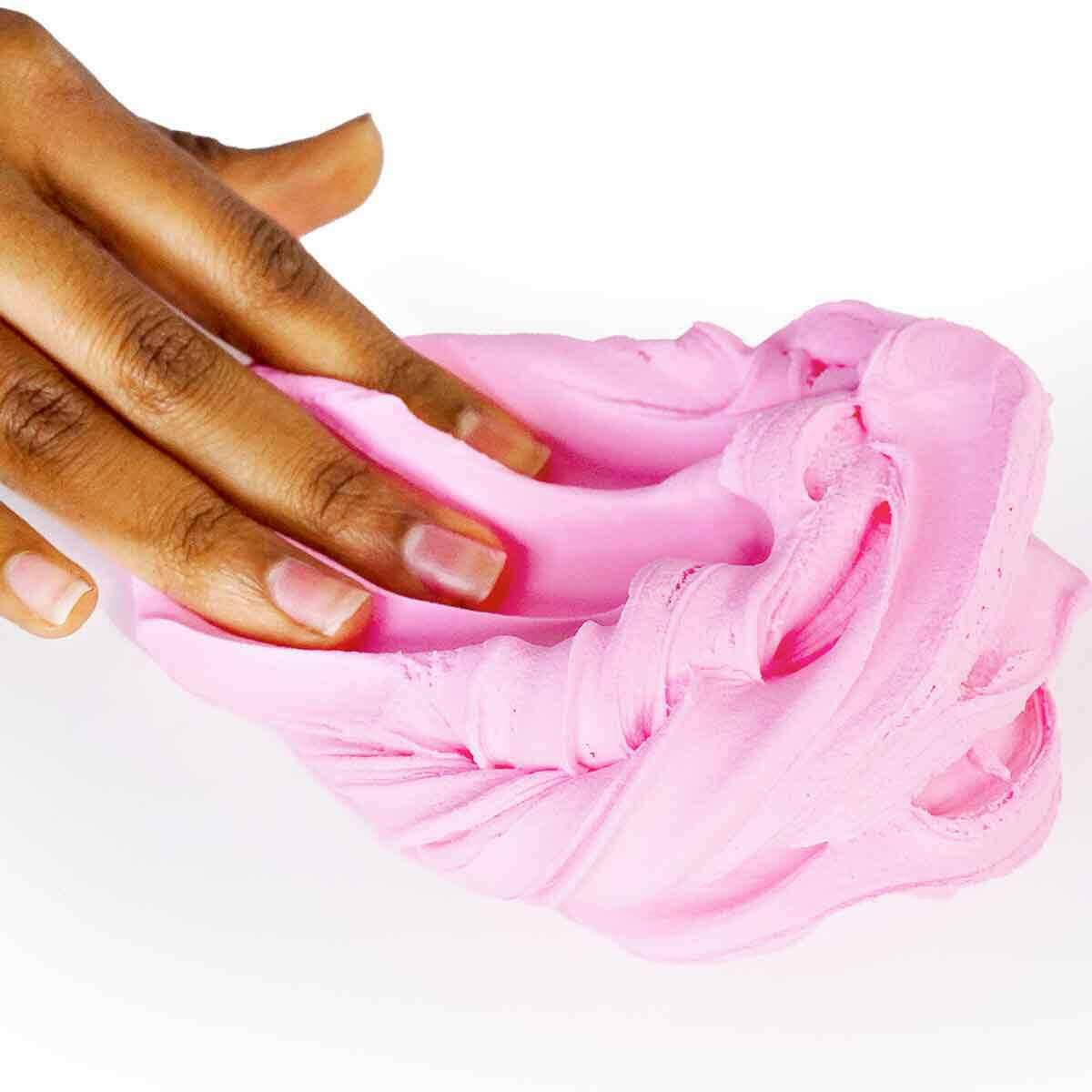 Compound Kings Cloudz Pembe Slime 380 gr | Pamuk Şeker Dokulu Yumuşak Oyun Seti | Stres Giderici ve Eğitici Cloudz Serisi