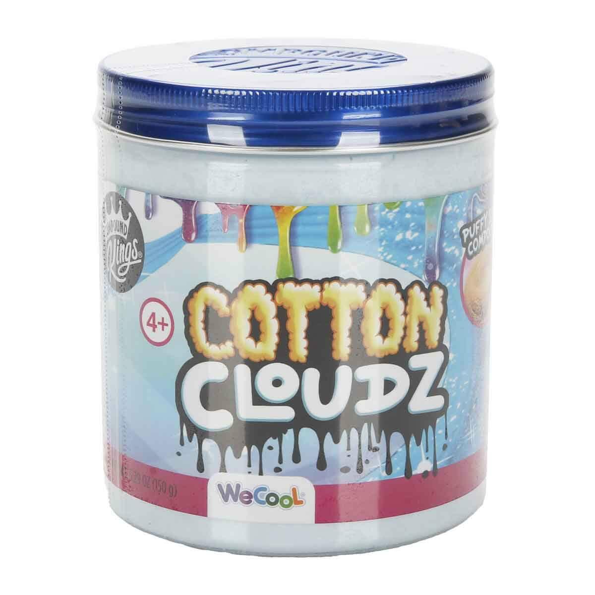 Compound Kings Cotton Cloudz Mavi Slime 150 gr | Yumuşak Bulut Dokulu Mavi Slime | Premium Stres Savar Slime