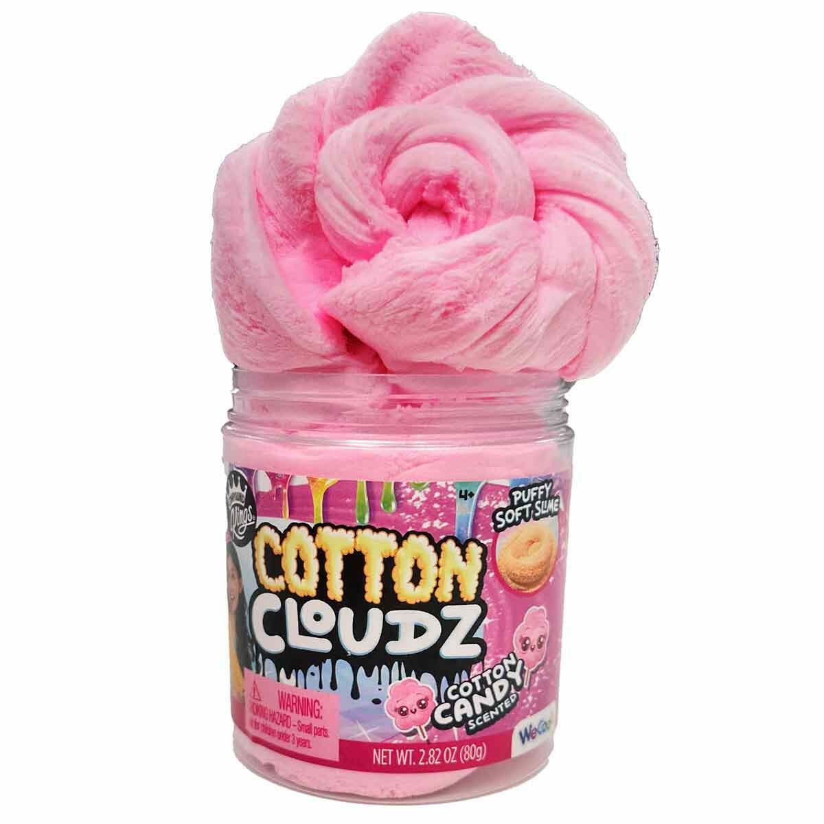 Compound Kings Cotton Cloudz Pembe Slime 150 gr | Yumuşacık Bulut Dokulu Yapışmayan Slime | Eğitici ve Rahatlatıcı Oyun Jeli