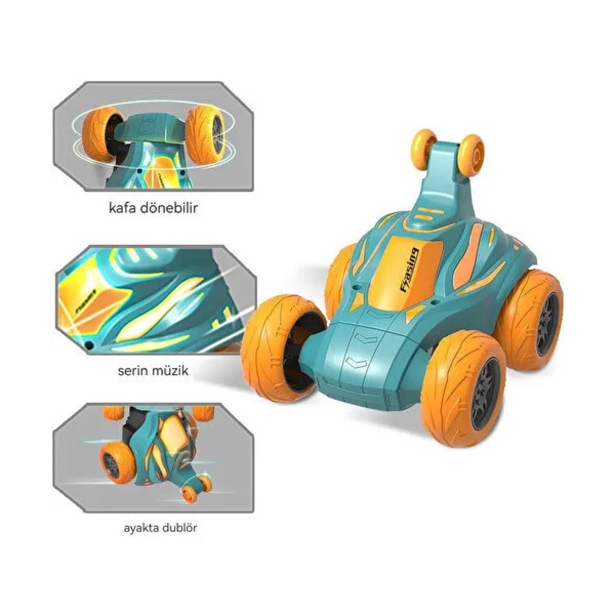 Cool Spin Şarjlı Kumandalı Akrobat Araba