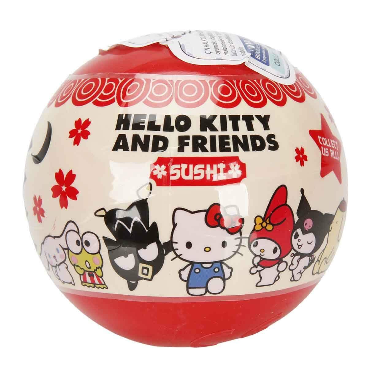 Cool Things Hello Kitty And Friends Sushi 3D Sürpriz Figür Paketi | Sushi Temalı Sanrio Figürü | Koleksiyonluk Sürpriz Paket