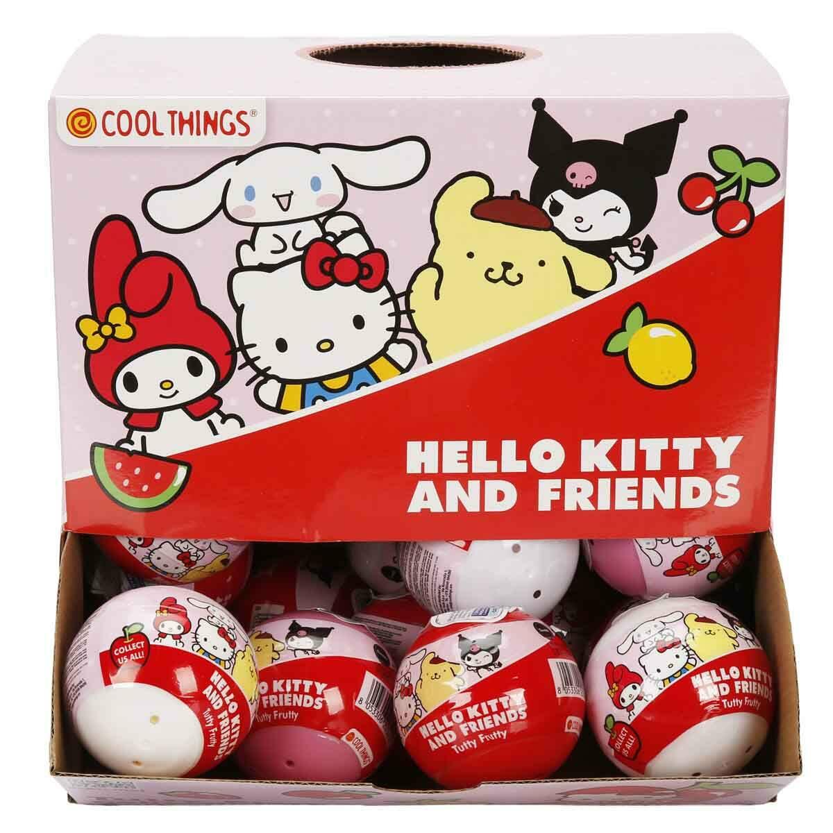 Cool Things Hello Kitty And Friends Tutty Frutty 3D Sürpriz Figür Paketi | Meyve Kostümlü Sanrio Figürü | Koleksiyonluk Sürpriz Paket