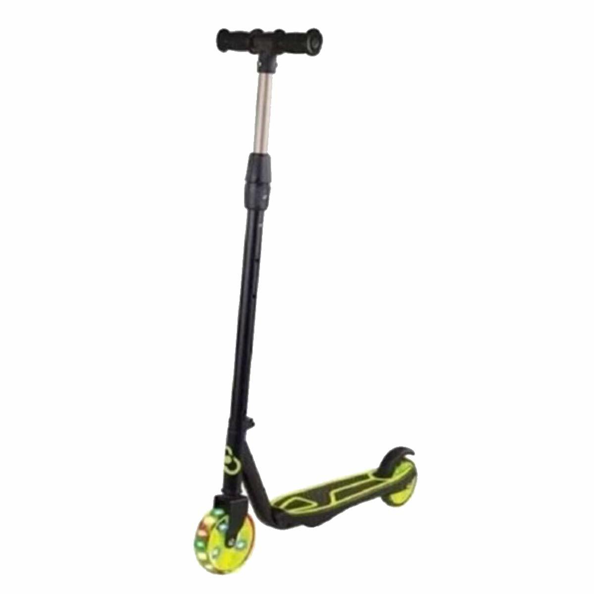 Cool Wheels 2 Tekerlekli Işıklı Neon Scooter | 50 kg Kapasiteli Ayarlanabilir Çocuk Scooterı | Silikon Işıklı Tekerlekler