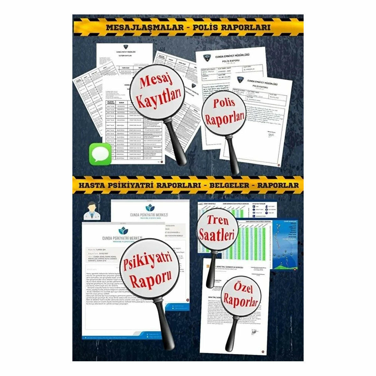 Çözülmemiş Davalar: Kanlı Para Dedektif Oyunu | Gerçekçi Suç Dosyası ve İpucu Seti | Yetişkinler ve Gençler İçin Strateji ve Mantık Oyunu