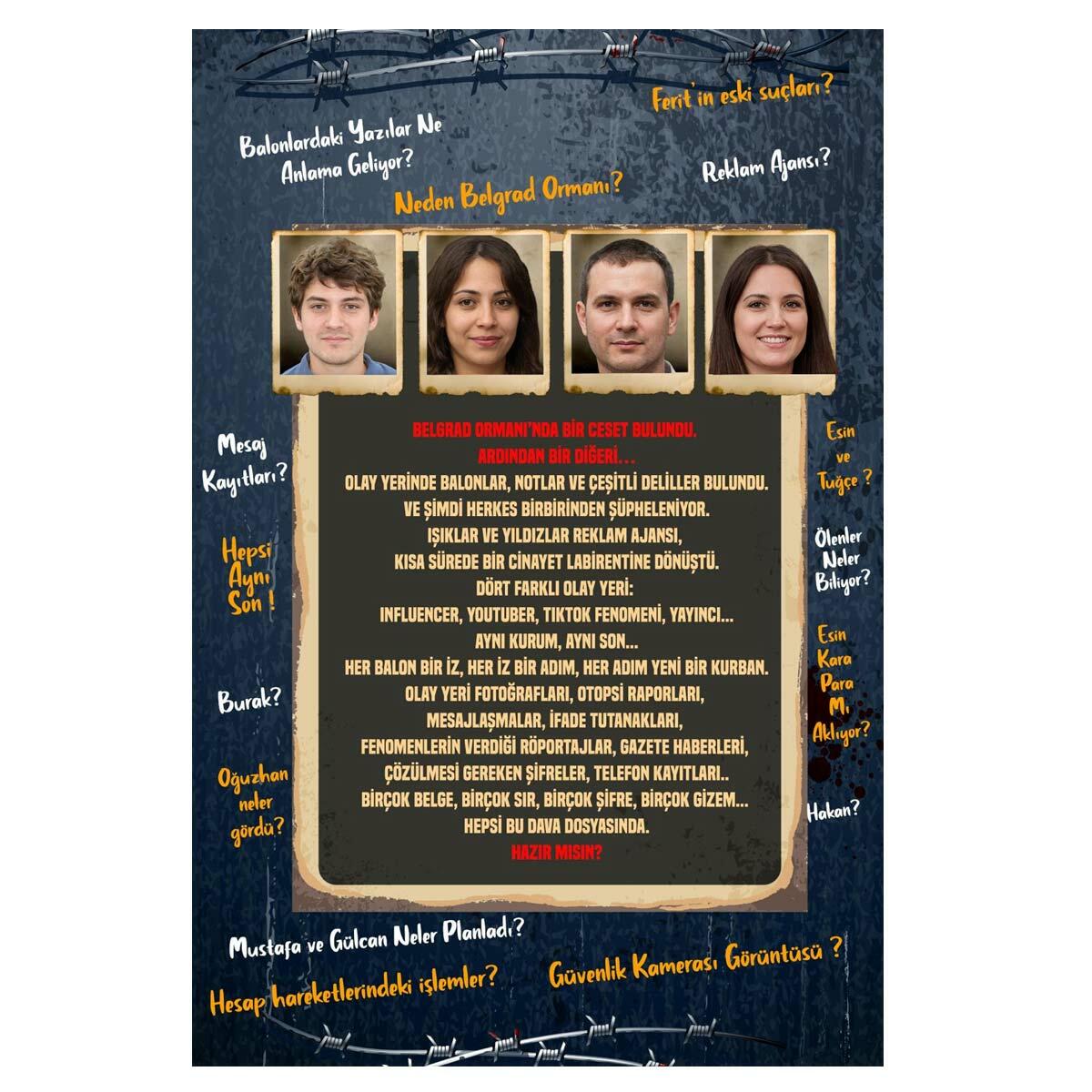 Çözülmemiş Davalar: Seri Katil Dedektiflik Oyunu | Gerçekçi Kriminal Dosya Simülasyonu | Yetişkinler İçin Strateji ve Gizem Oyunu