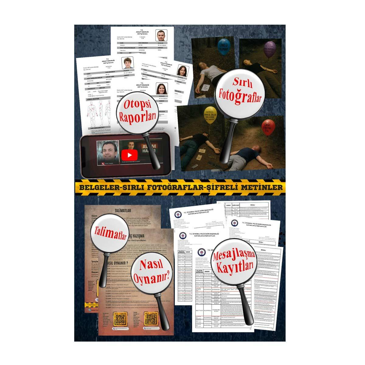 Çözülmemiş Davalar: Seri Katil Dedektiflik Oyunu | Gerçekçi Kriminal Dosya Simülasyonu | Yetişkinler İçin Strateji ve Gizem Oyunu