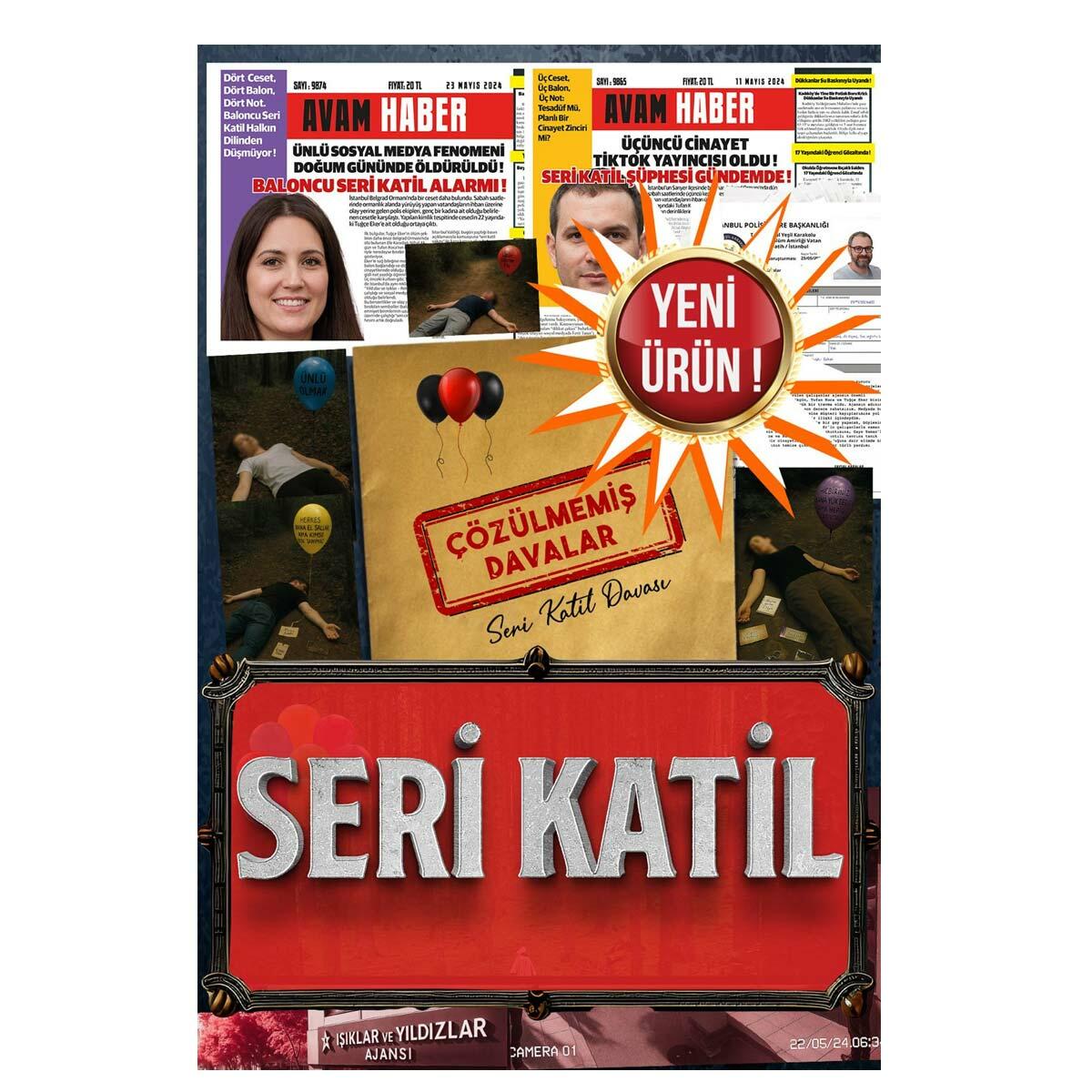 Çözülmemiş Davalar: Seri Katil Dedektiflik Oyunu | Gerçekçi Kriminal Dosya Simülasyonu | Yetişkinler İçin Strateji ve Gizem Oyunu