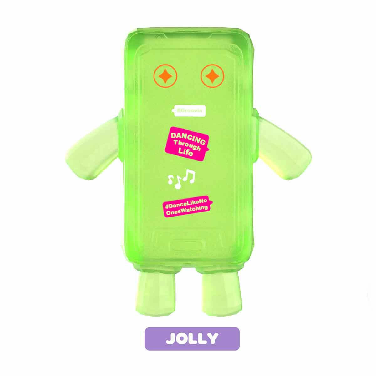 Crystal Hashtag Buddies Serisi Stretch Figür | Esneyen Telefon Görünümlü Figürler | 3 Kat Uzayan Mesajlaşan Karakterler