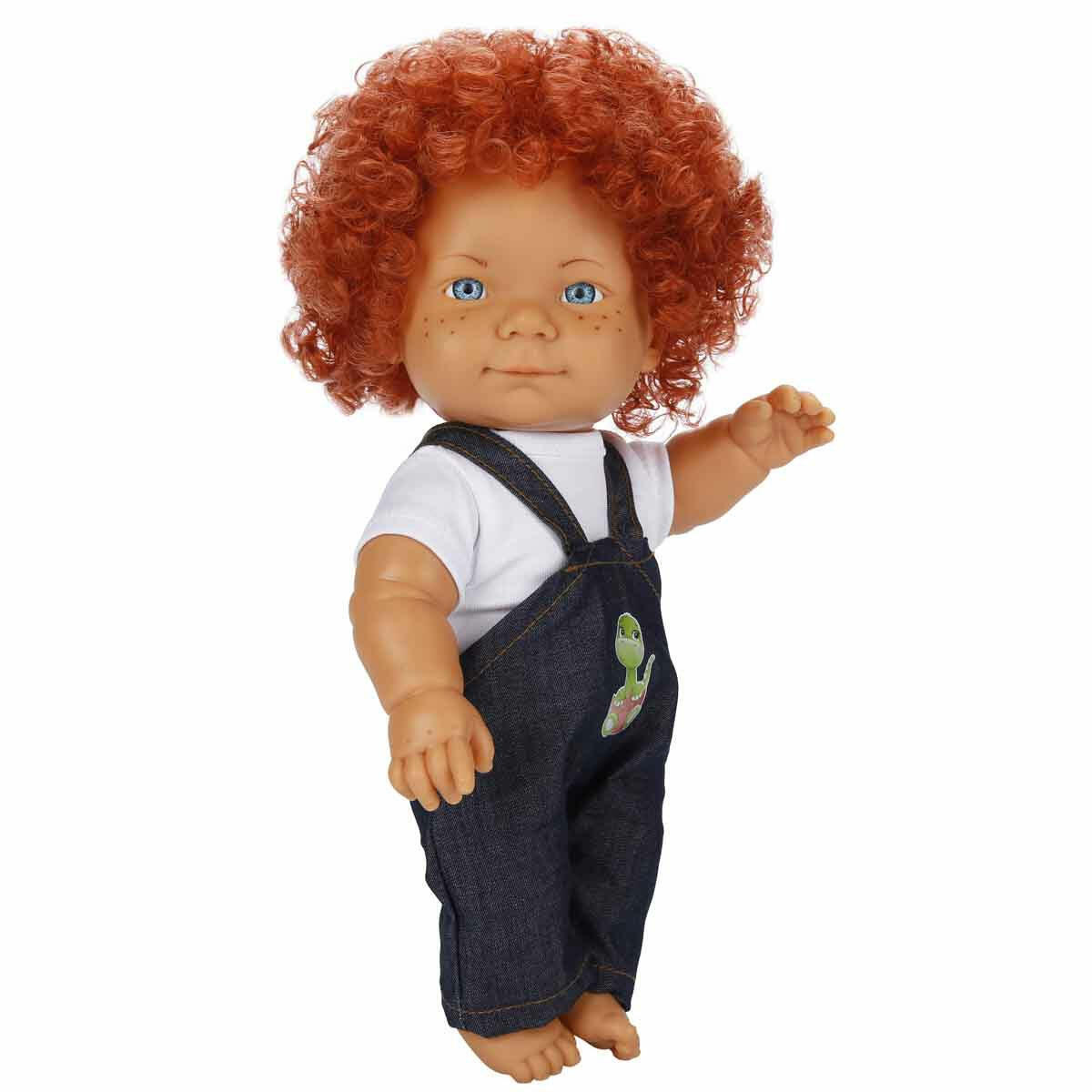 Curly Bebek 35 cm | Kıvırcık Saçlı Sevimli Tasarım ve Rol Yapma Oyunları İçin İdeal Figür