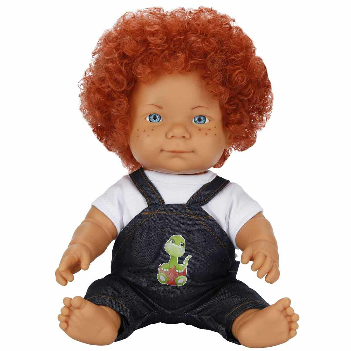 Curly Bebek 35 cm | Kıvırcık Saçlı Sevimli Tasarım ve Rol Yapma Oyunları İçin İdeal Figür