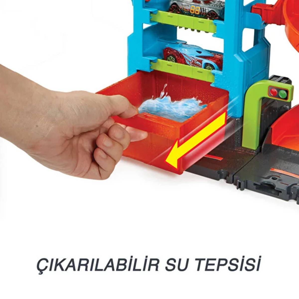 Hot Wheels Mega Araba Yıkama Kulesi