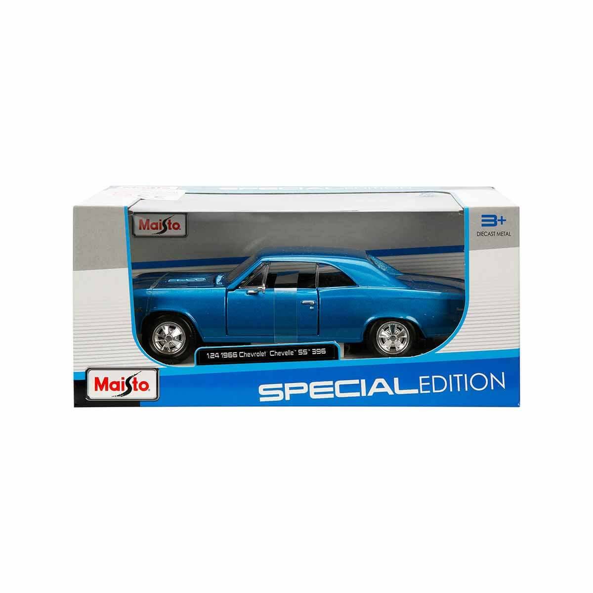 Maisto 1:24 1966 Chevrolet Chevelle SS 396 Model Araba