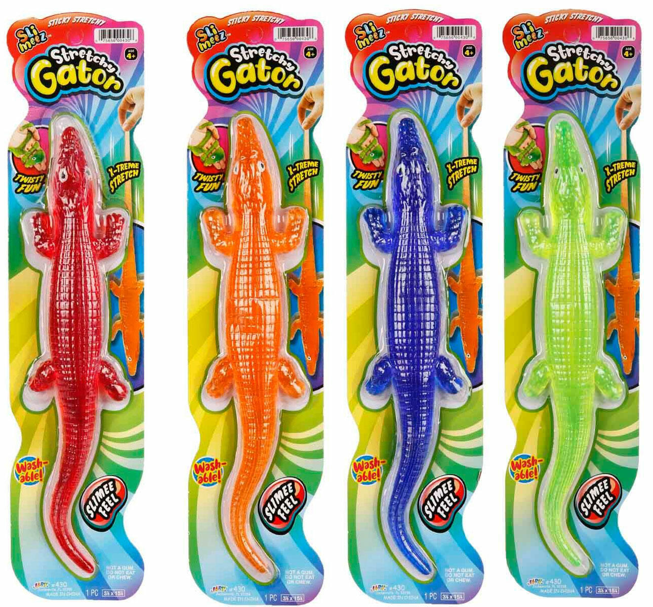 Dev Streç Yılan, Kertenkele, Timsah 34cm – Esnek ve Gerçekçi Hayvan Figürleri Serisi