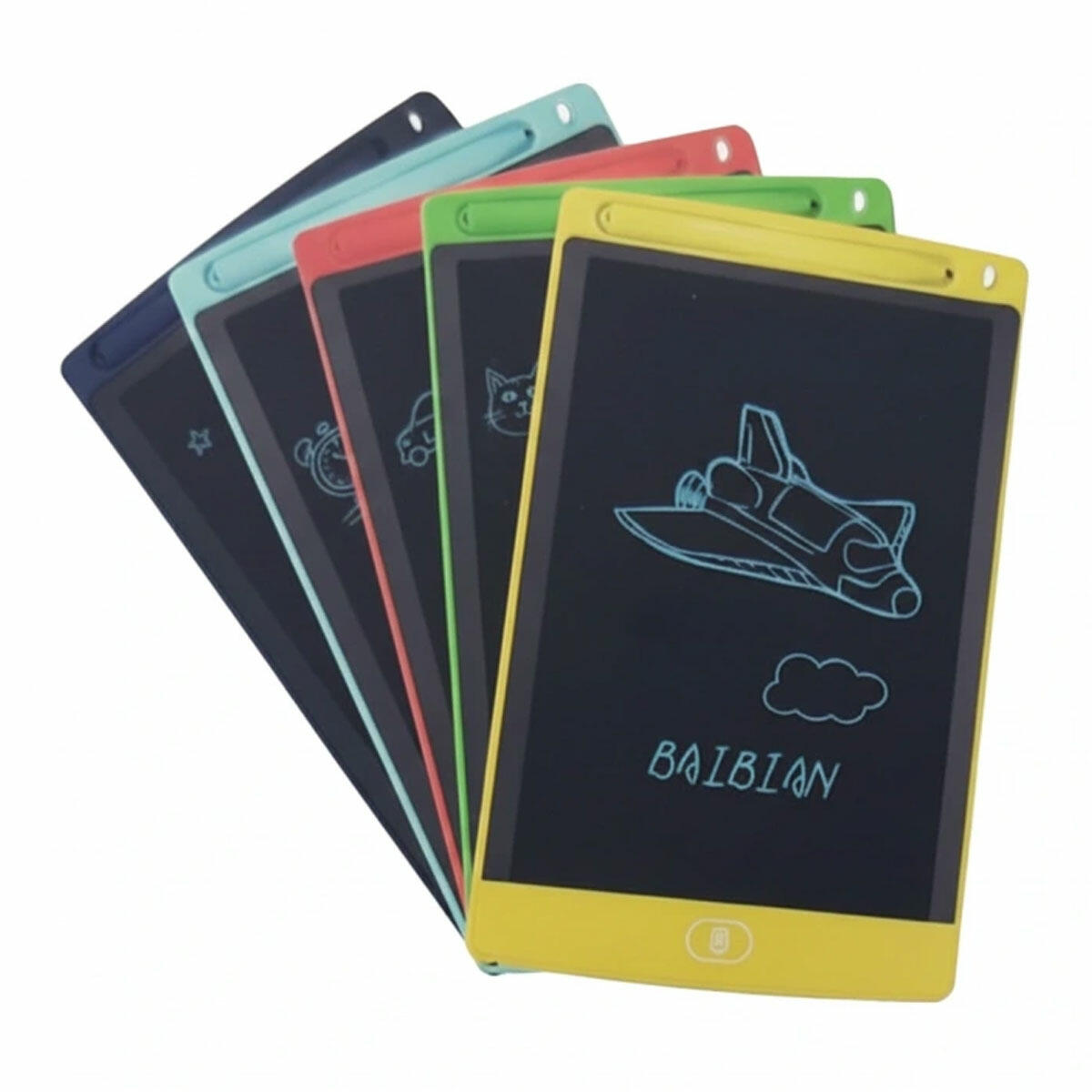 Dijital Çizim Tableti ve LCD Yazı Tahtası | Göz Dostu Radyasyonsuz Ekran, Tek Tuşla Silme Özellikli Taşınabilir Grafik Tablet