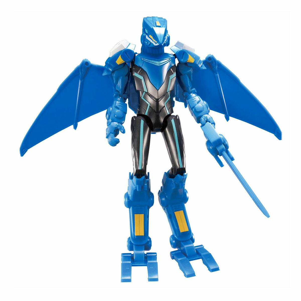 Dinoster Heroes Jay Min Zırhlı Aksiyon Karakter Figürü | 20 cm Dönüşebilen Ptera Zırhlı Kahraman | Kanat Açma Özellikli Hareketli Figür