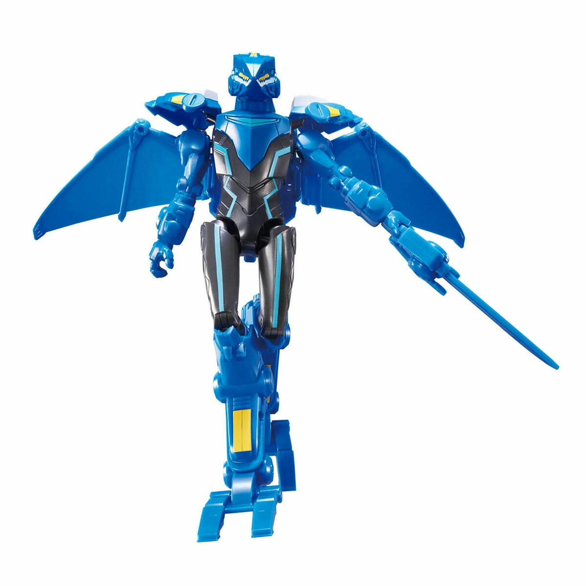 Dinoster Heroes Jay Min Zırhlı Aksiyon Karakter Figürü | 20 cm Dönüşebilen Ptera Zırhlı Kahraman | Kanat Açma Özellikli Hareketli Figür