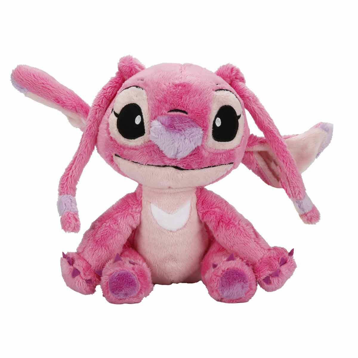Disney Core Stitch Angel Peluş 25 cm | Orijinal Lisanslı Yumuşak Oyuncak | Lilo &amp; Stitch Koleksiyonu Angel Figürü