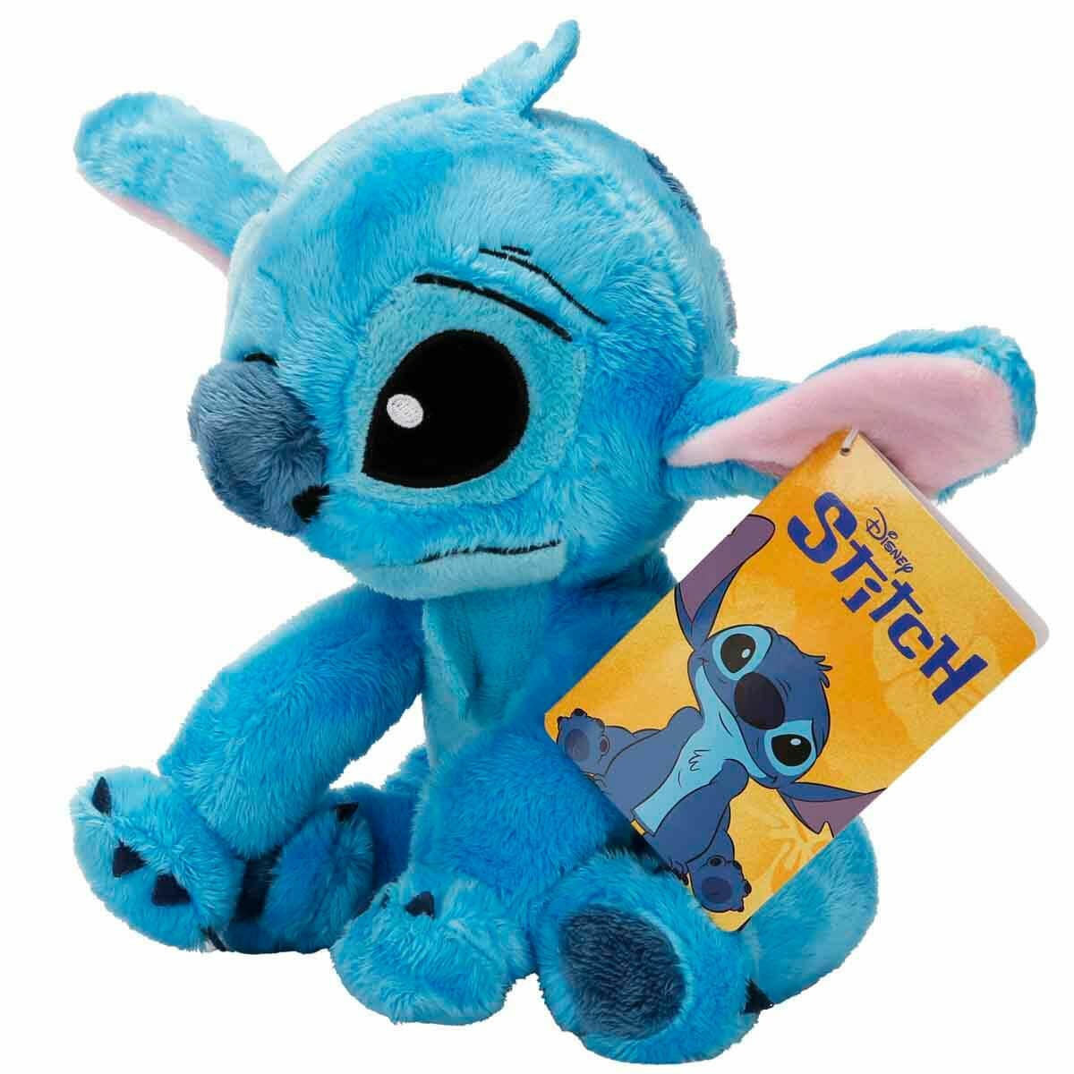 Disney Core Stitch Peluş 25 cm | Lisanslı Yumuşacık Karakter Peluşu | Orijinal Lilo &amp; Stitch Uyku Arkadaşı