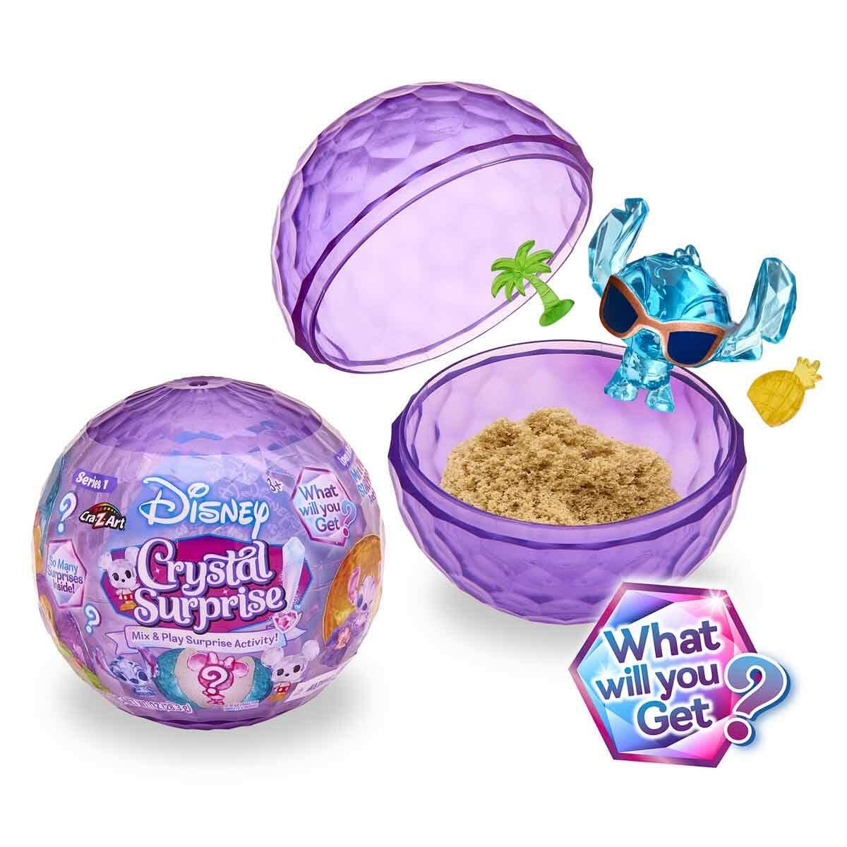 Disney Crystal Surprise Figürlü Sürpriz Paket S1 | Renk Değiştiren Kristal Disney Kahramanları