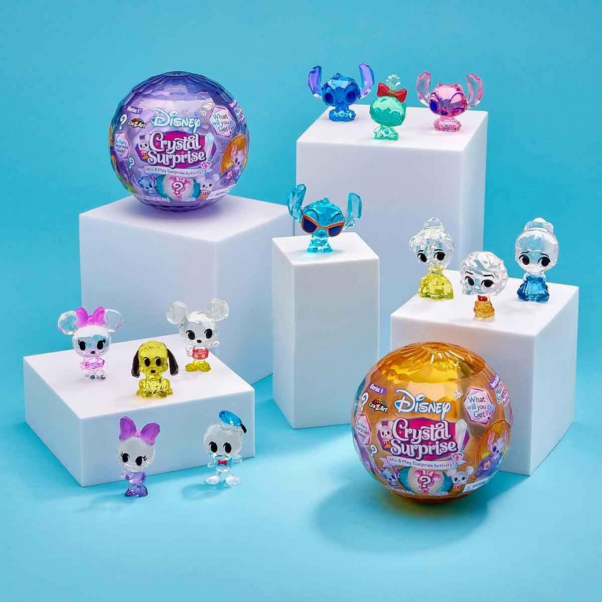 Disney Crystal Surprise Figürlü Sürpriz Paket S1 | Renk Değiştiren Kristal Disney Kahramanları