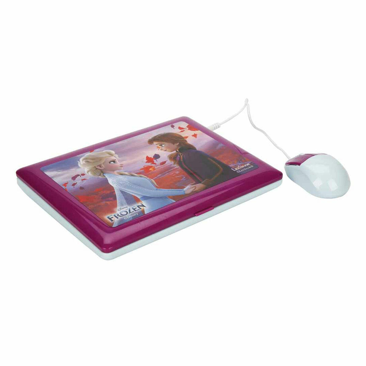 Disney Frozen İngilizce-Türkçe Eğitici Laptop | 124 Aktiviteli Çocuk Bilgisayarı | Matematik, Mantık ve Müzik Öğretici LCD Ekranlı Laptop