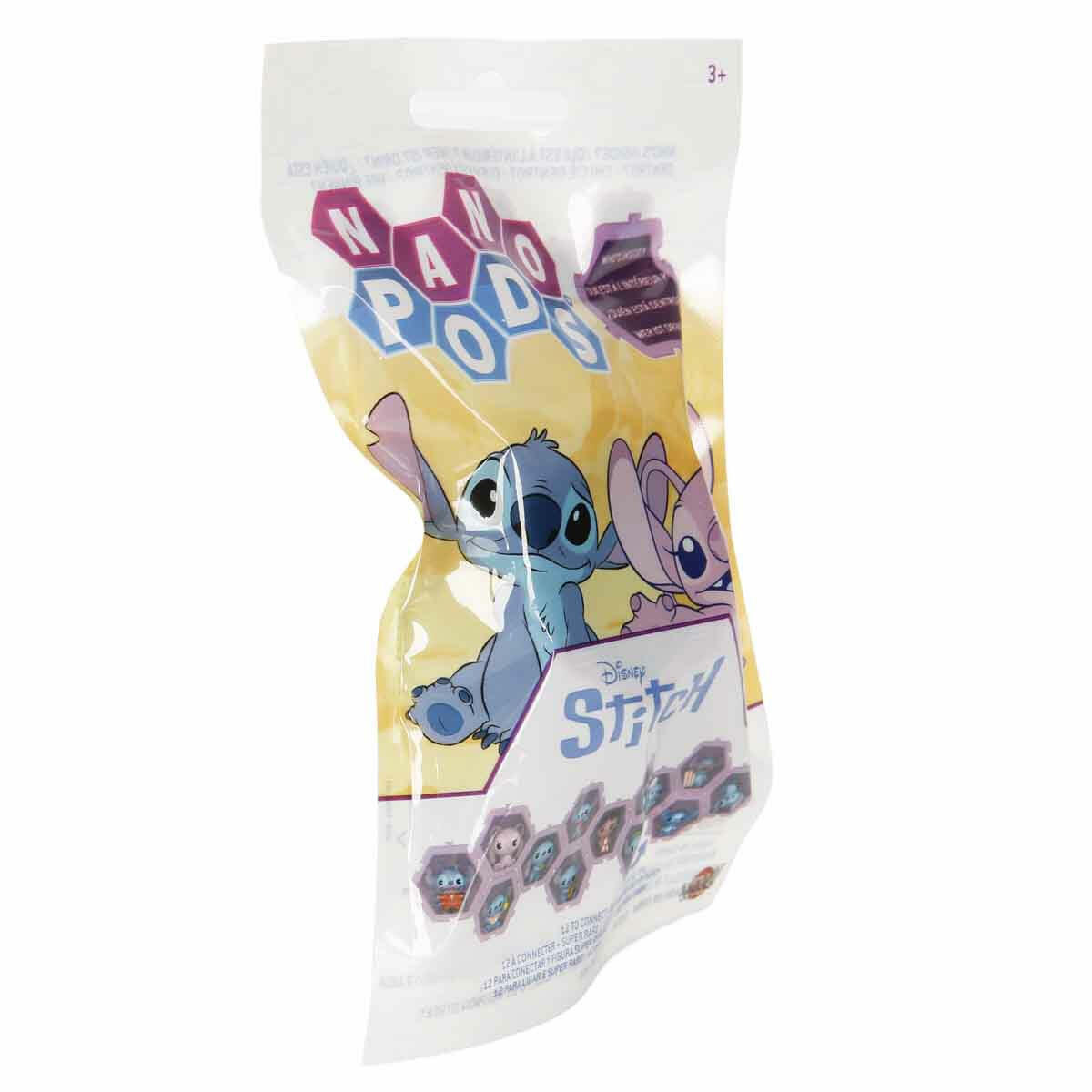 Disney Stitch Nano Pods Sürpriz Figür Paketi | Koleksiyonluk 13 Farklı Karakter ve Birbirine Bağlanabilen Pod