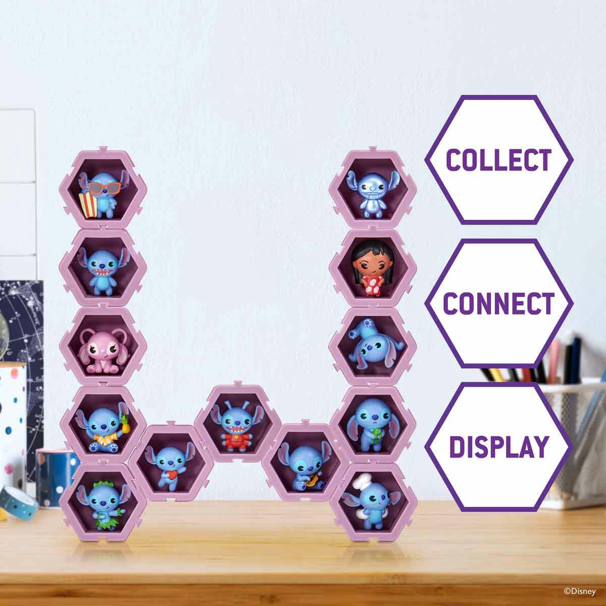 Disney Stitch Nano Pods Sürpriz Figür Paketi | Koleksiyonluk 13 Farklı Karakter ve Birbirine Bağlanabilen Pod