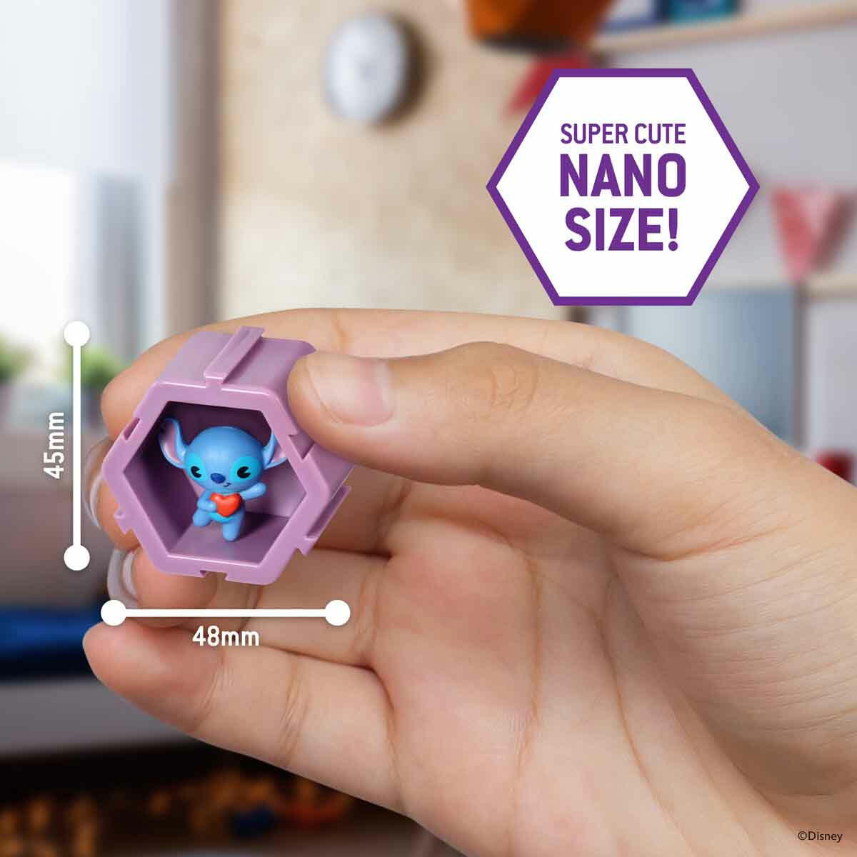 Disney Stitch Nano Pods Sürpriz Figür Paketi | Koleksiyonluk 13 Farklı Karakter ve Birbirine Bağlanabilen Pod