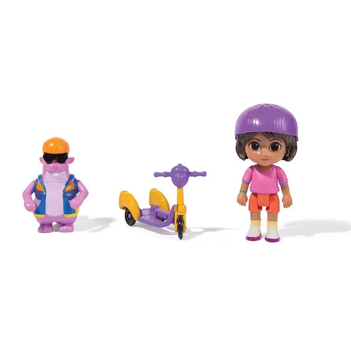 Dora Eğlenceli Maceralar 3'lü Figür Seti | 3 Farklı Tematik Seçenek | Dora ve Arkadaşları Koleksiyon Serisi