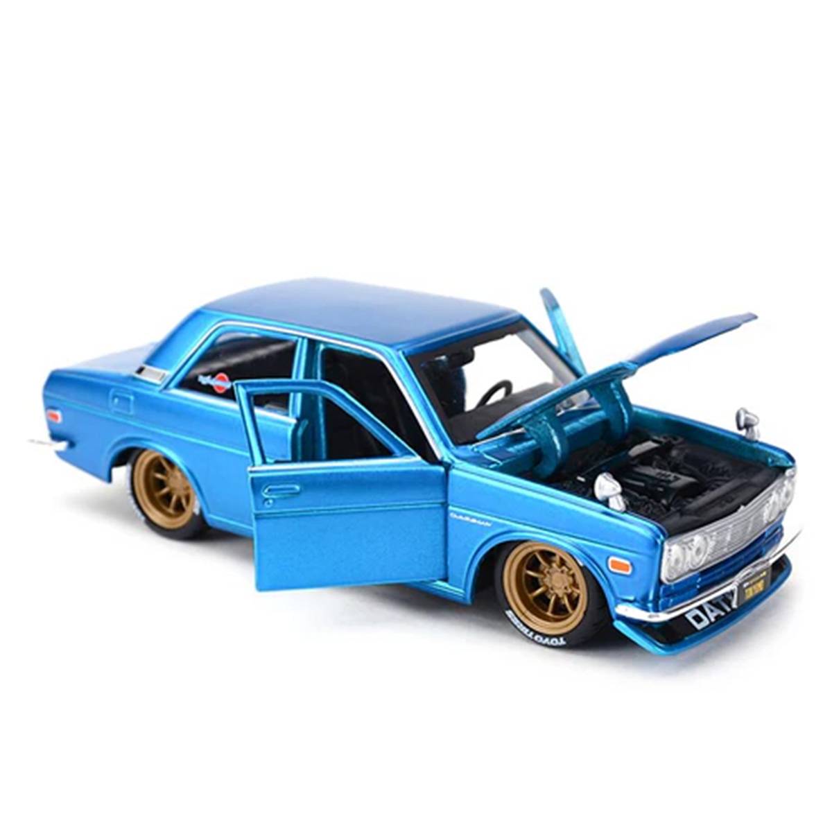 Maisto 1:24 1971 Datsun 510 Tokyo Mod Model Araba
