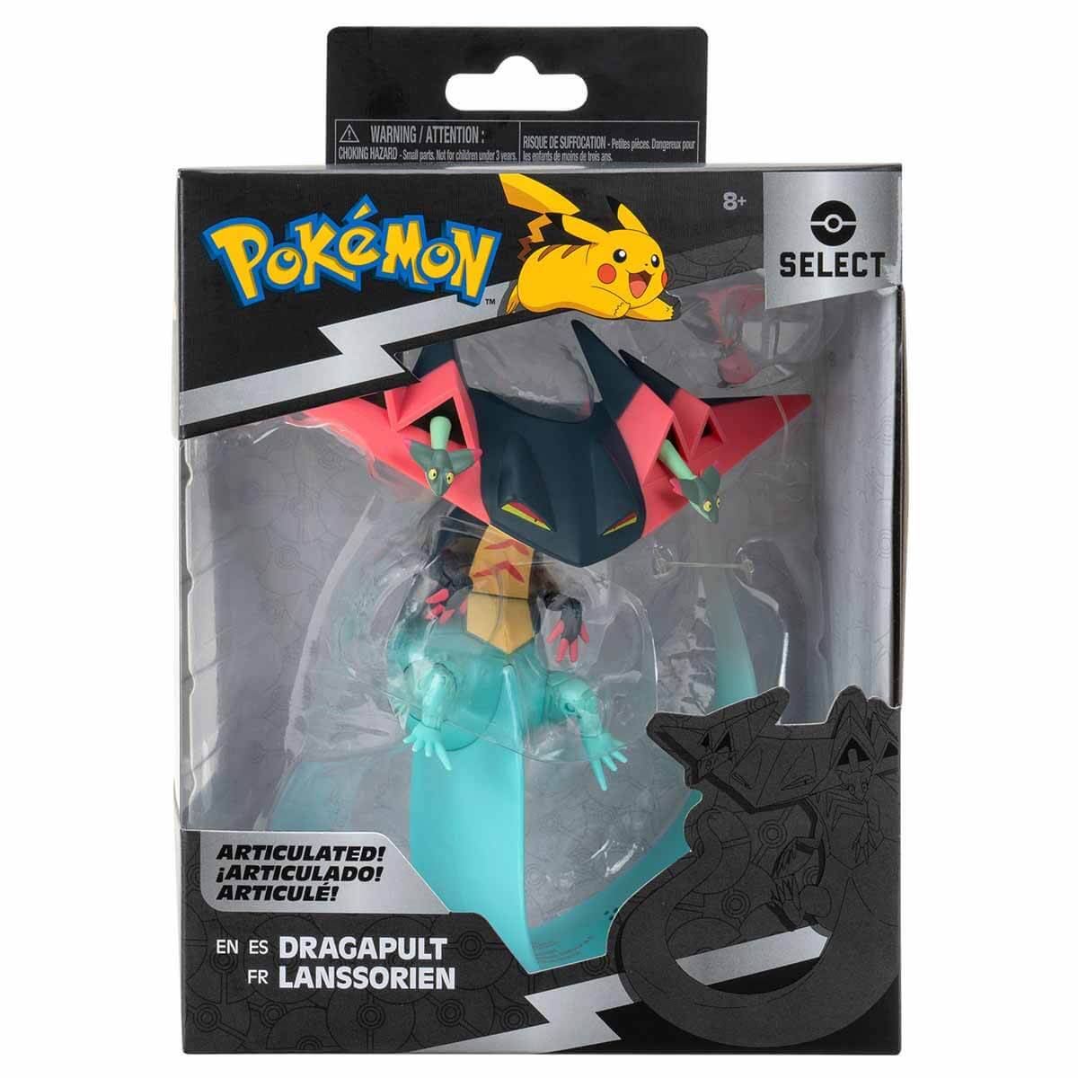 Pokemon Select Seri Eklemli Dragapult Figürü 16 cm