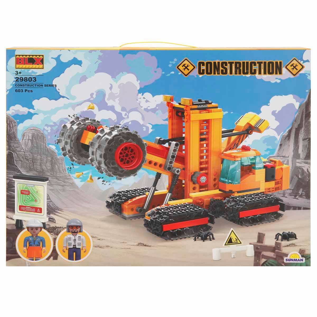 BLX Construction İnşaat Aracı Yapı Seti 603 Parça