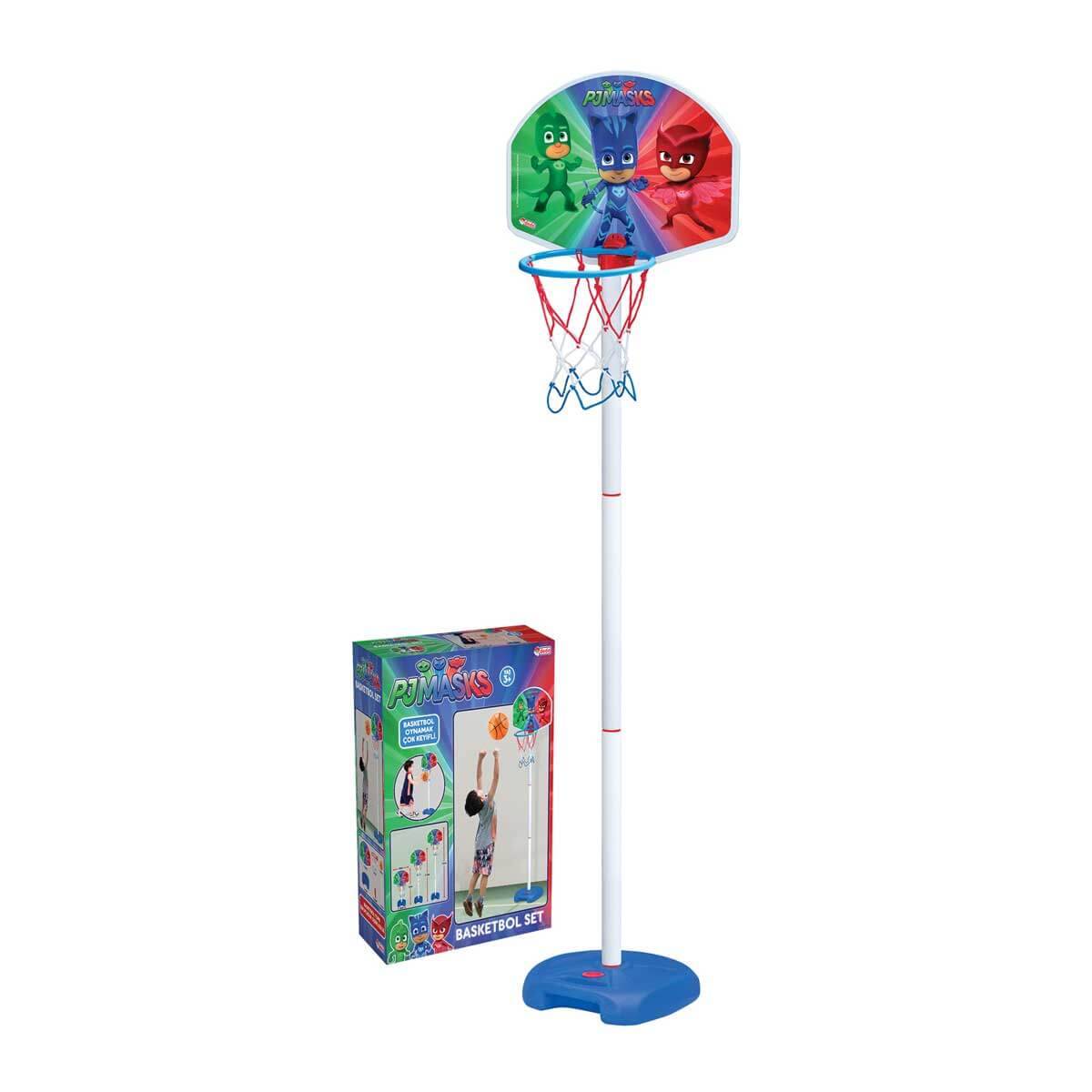 PijaMaskeliler Ayaklı Basketbol Seti