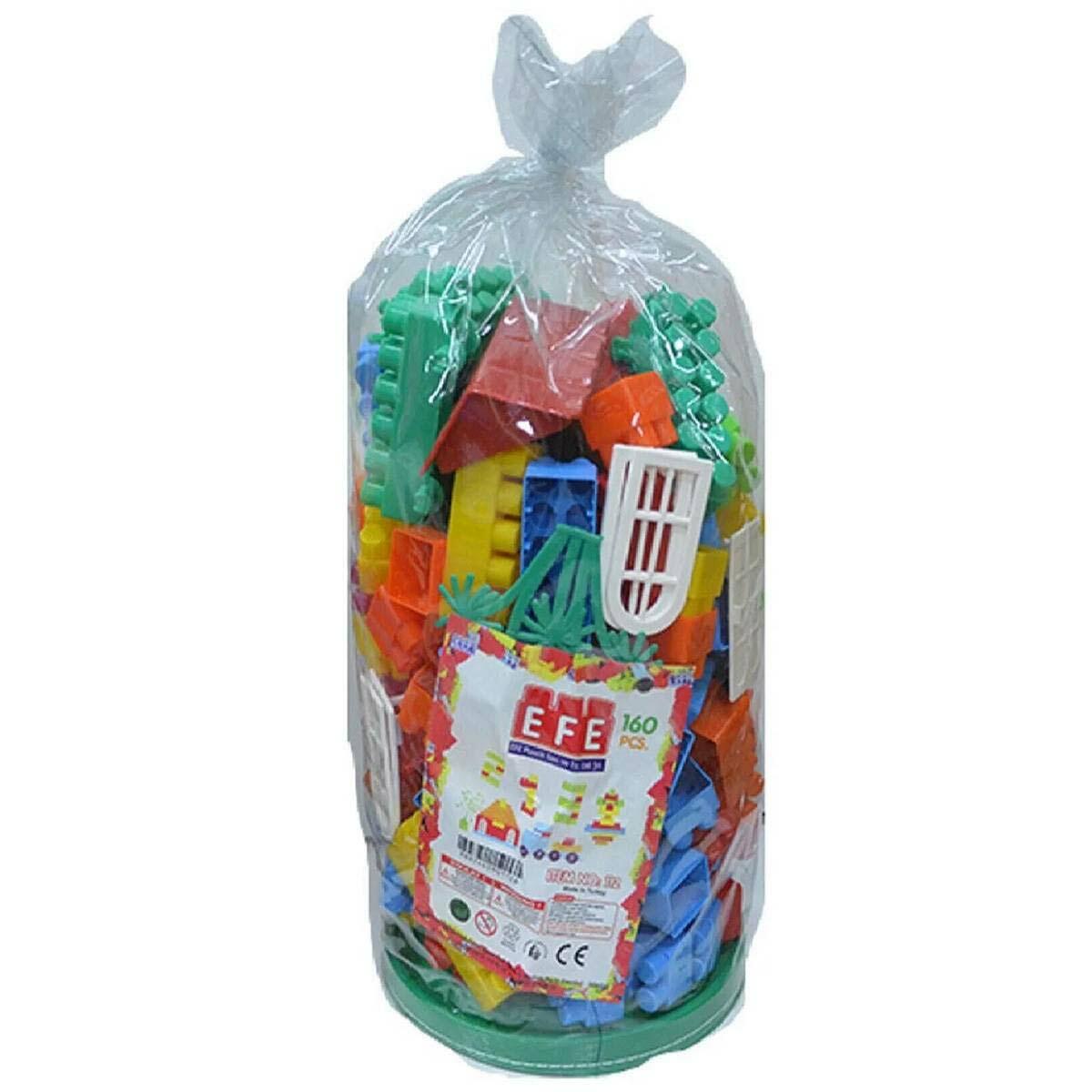 Efe 160 Parça Lego Zeka Blokları | Eğitici Yapım Seti | Çocuklar İçin Renkli Ve Dayanıklı Bloklar