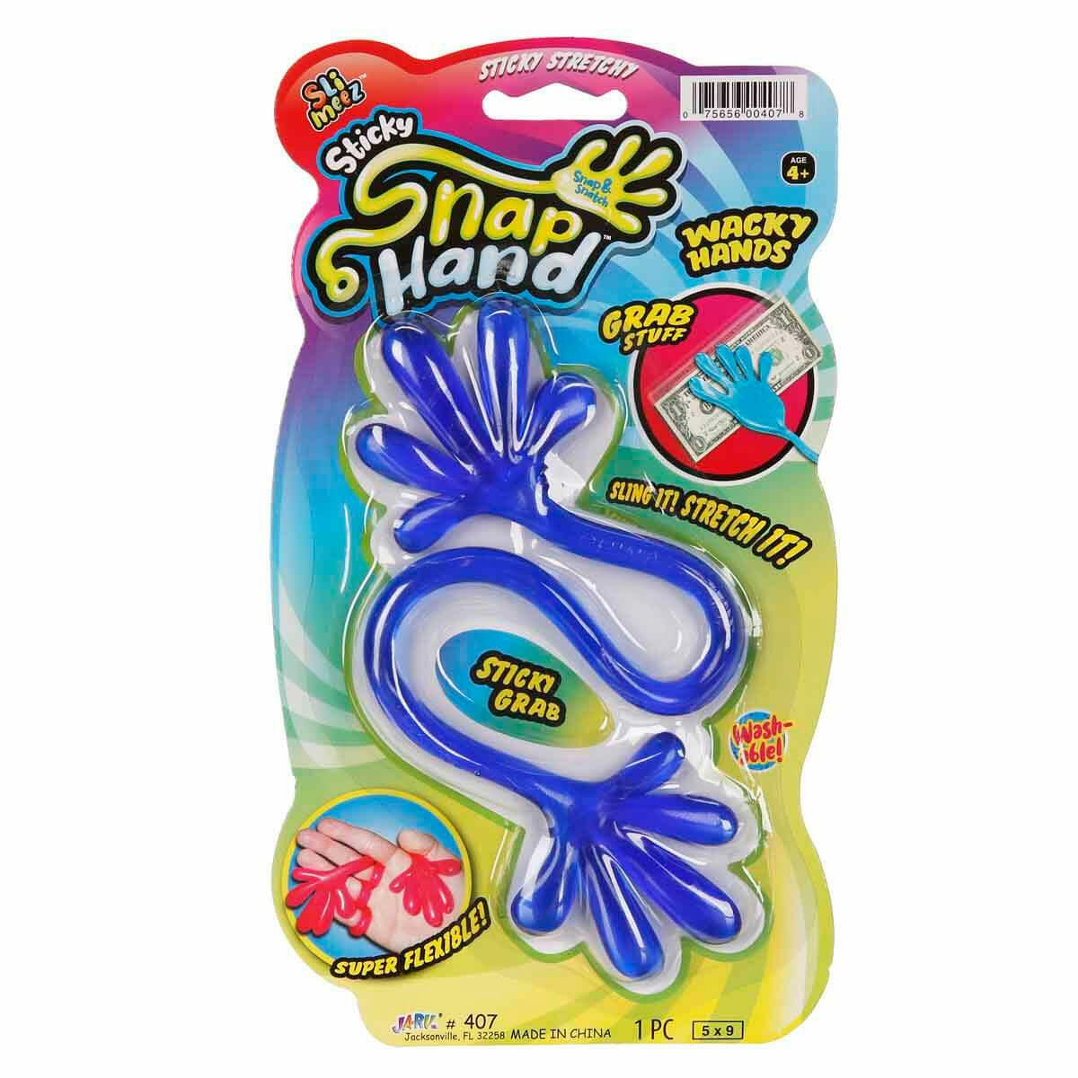 Eğlenceli Yapışkan El – Esneyen, Yapışan ve Tekrar Kullanılabilir Oyun Oyuncağı