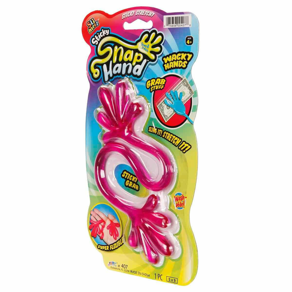 Eğlenceli Yapışkan El – Esneyen, Yapışan ve Tekrar Kullanılabilir Oyun Oyuncağı